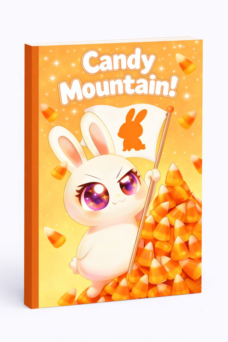 Hoppy Day Bunny Notebook - Aesthetic Journal for Writing, School Notes & Journaling